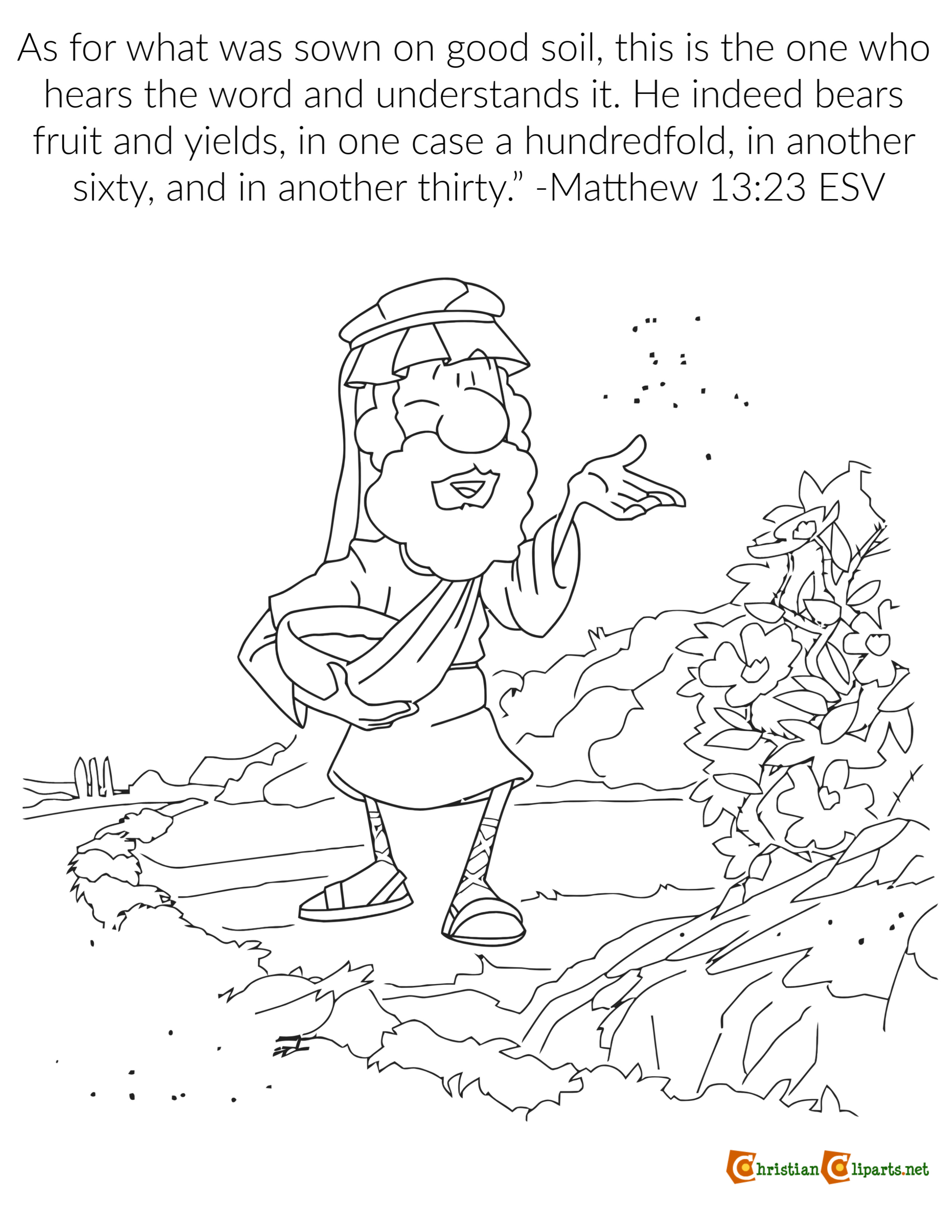 coloring pages book of matthew