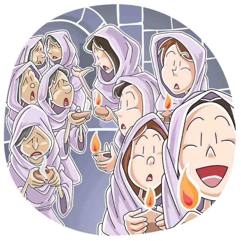 Be Ready For Jesus Matthew 25 1 12 Sunday School Lessons On The