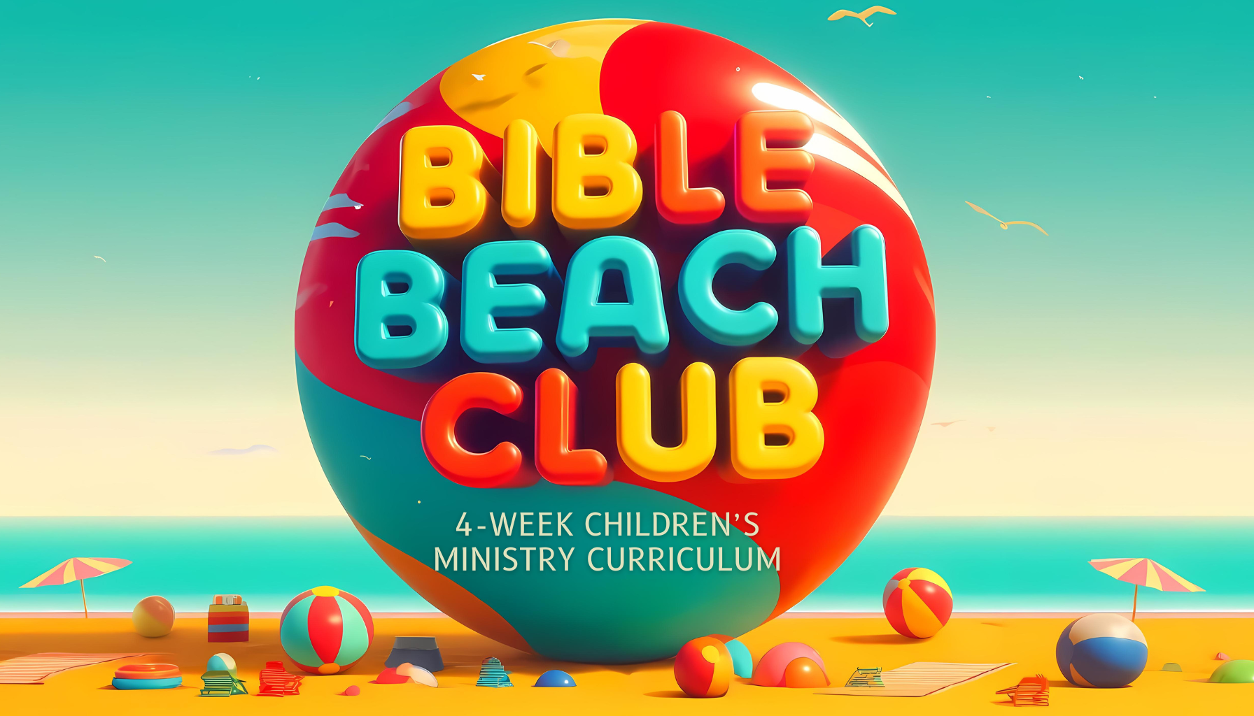 Bible Beack Club 4-WEEK CHILDREN’S MINISTRY CURRICULUM for Kids